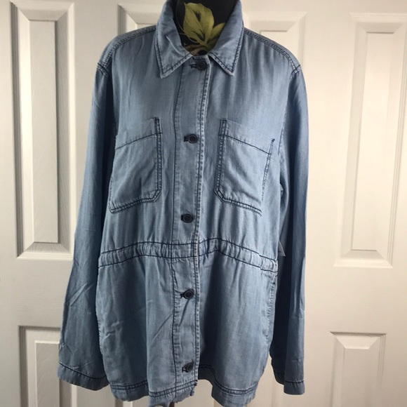 gap utility shirt jacket